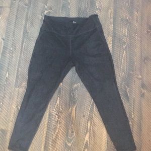 NWOT Athleta suede leggings XL